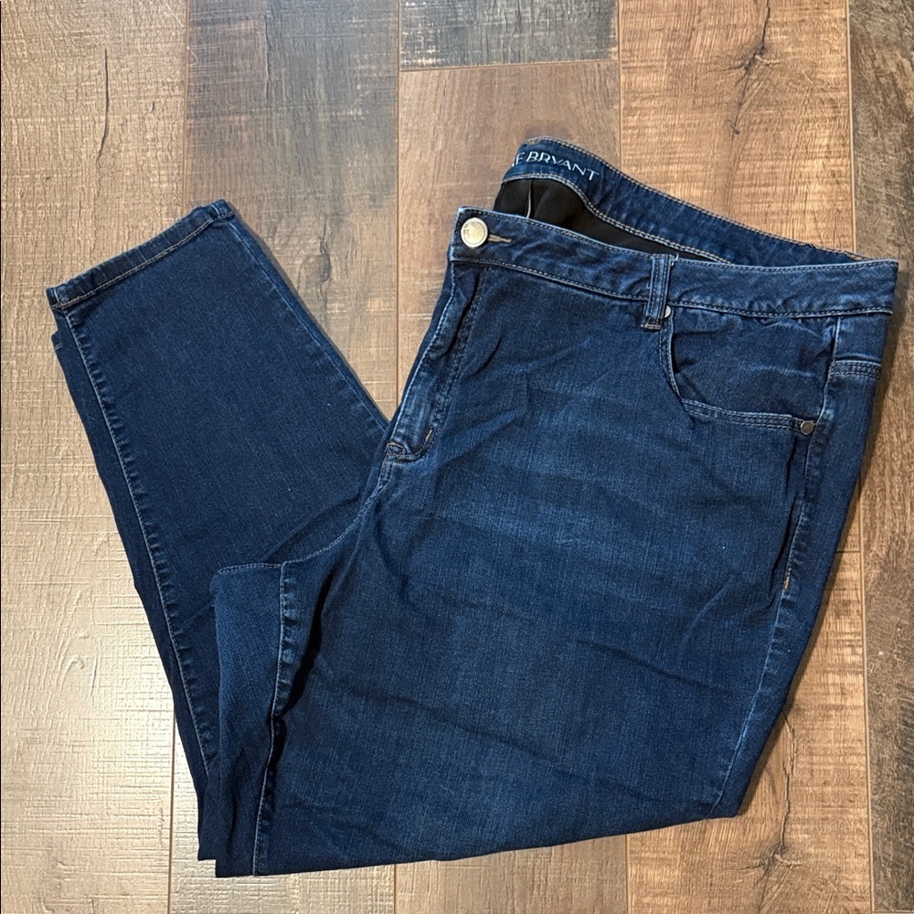 Lane Bryant Women's Dark Blue Skinny Jeans‎
